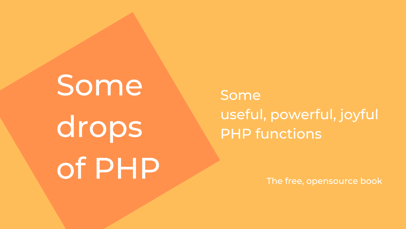 Some drops of PHP