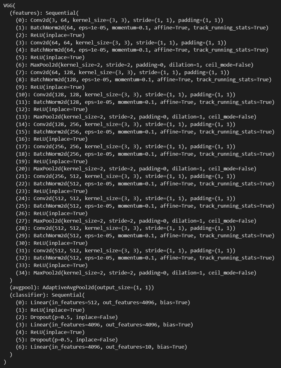 VGG13_BN architecture