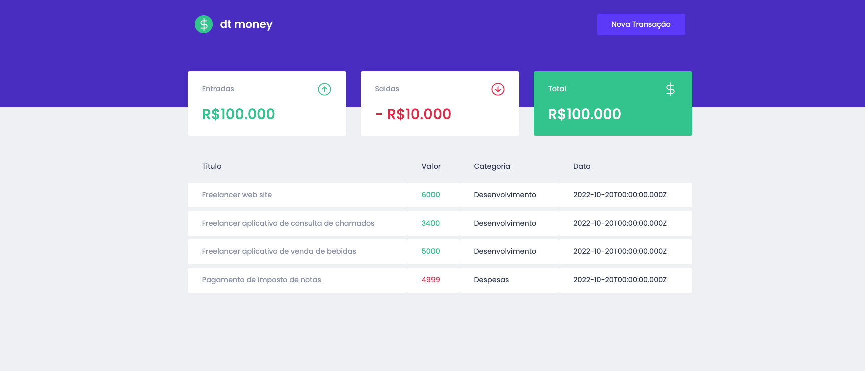 Sistema de Controle Financeiro