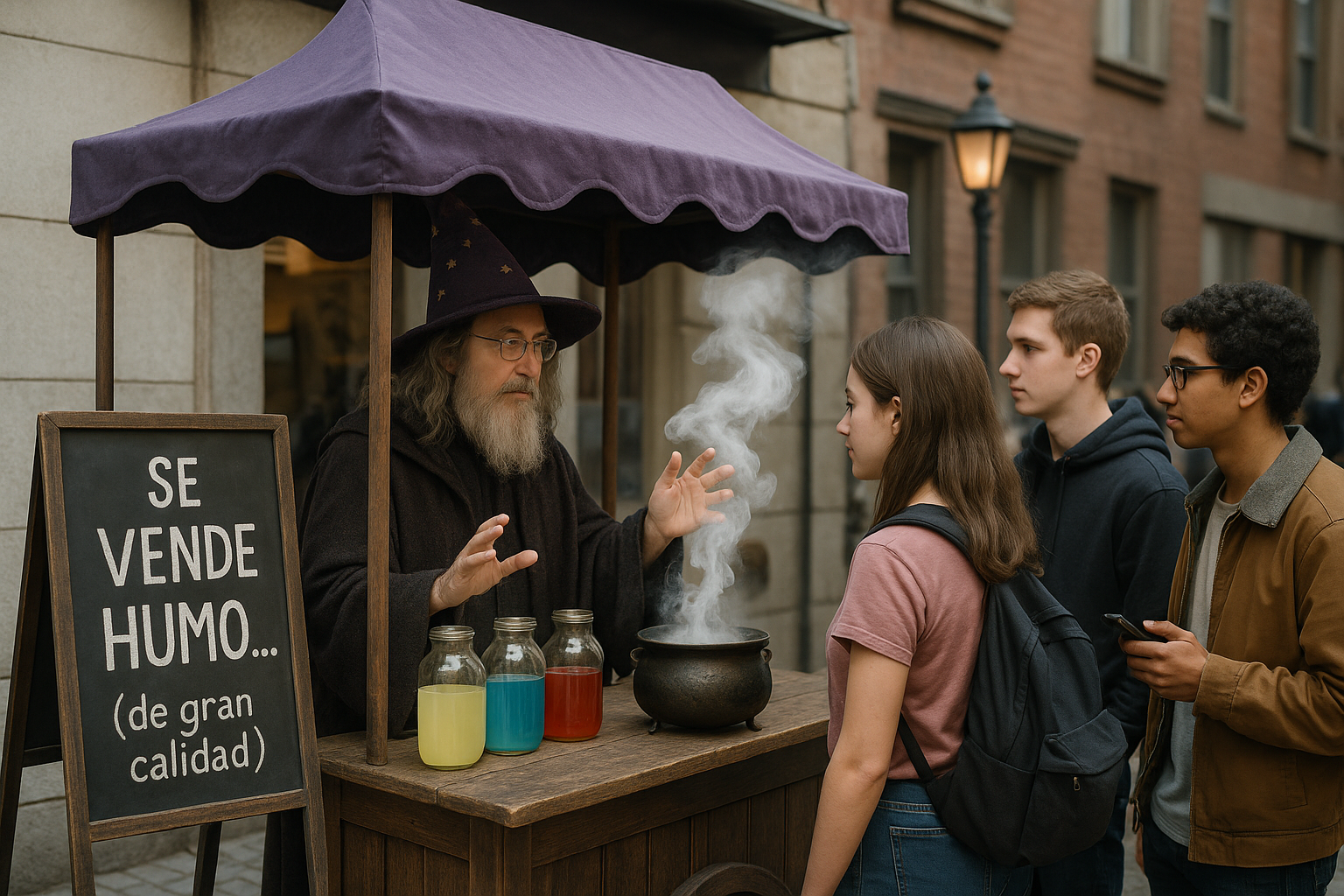 Algunos te venden 'soluciones mágicas', nosotros te damos código que funciona. Smoke Seller