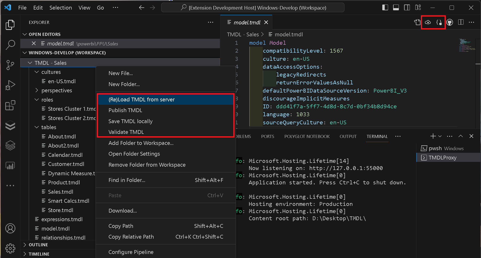 TMDL Integration