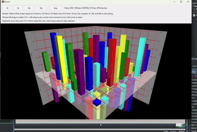 T3DBarGraph demo