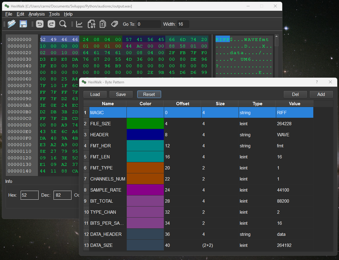 hexwalk gui