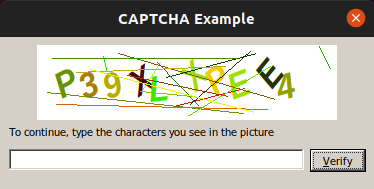 CAPTCHA Example Wine