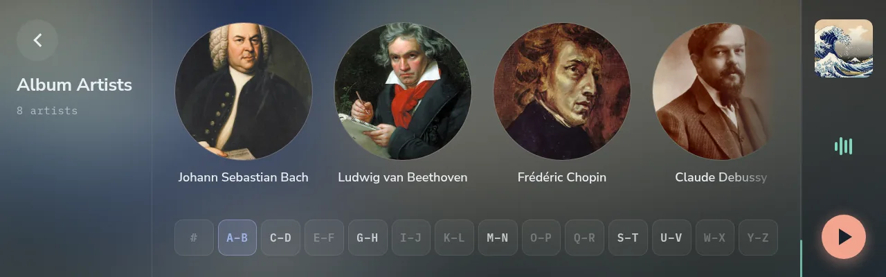 Bar: Album Artists