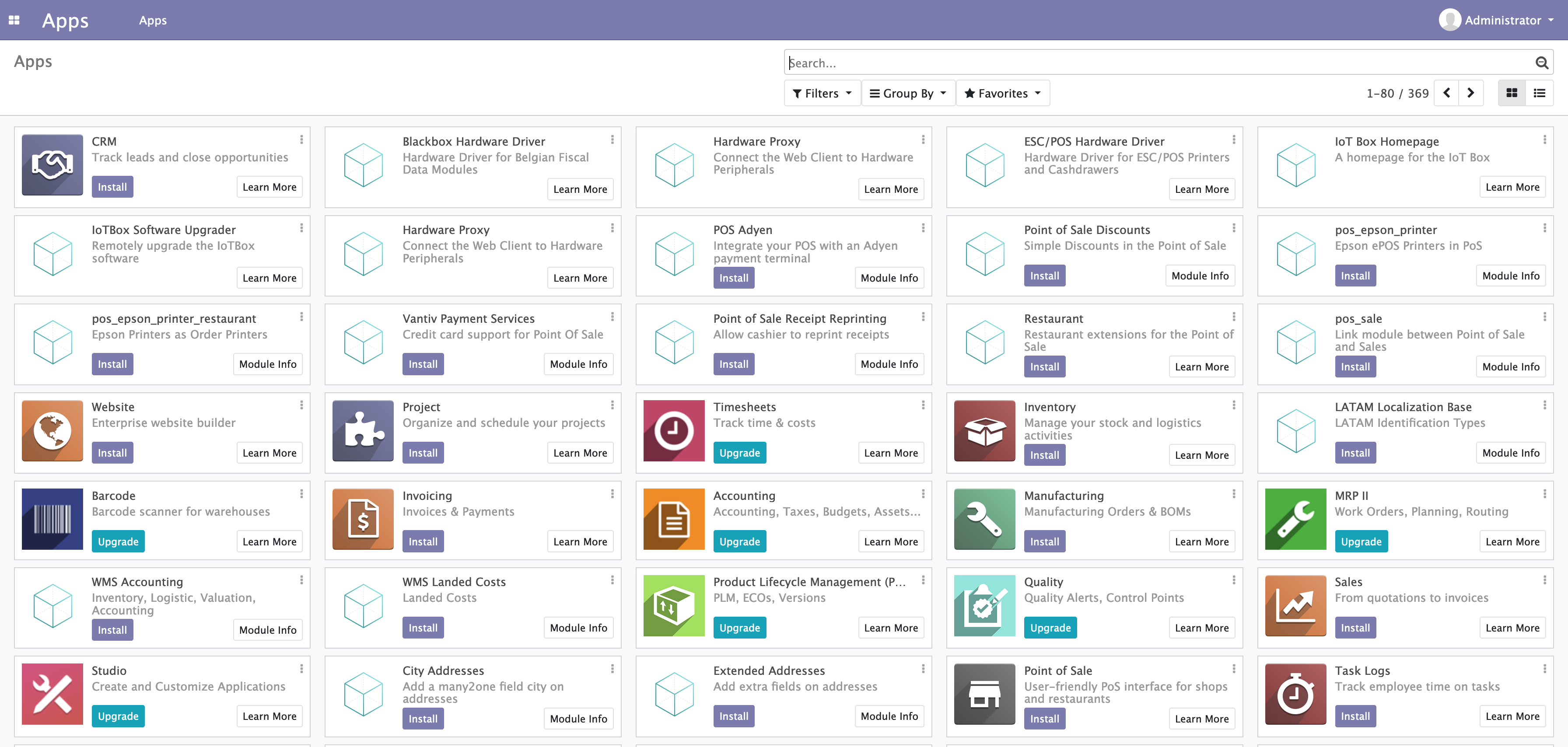 odoo apps