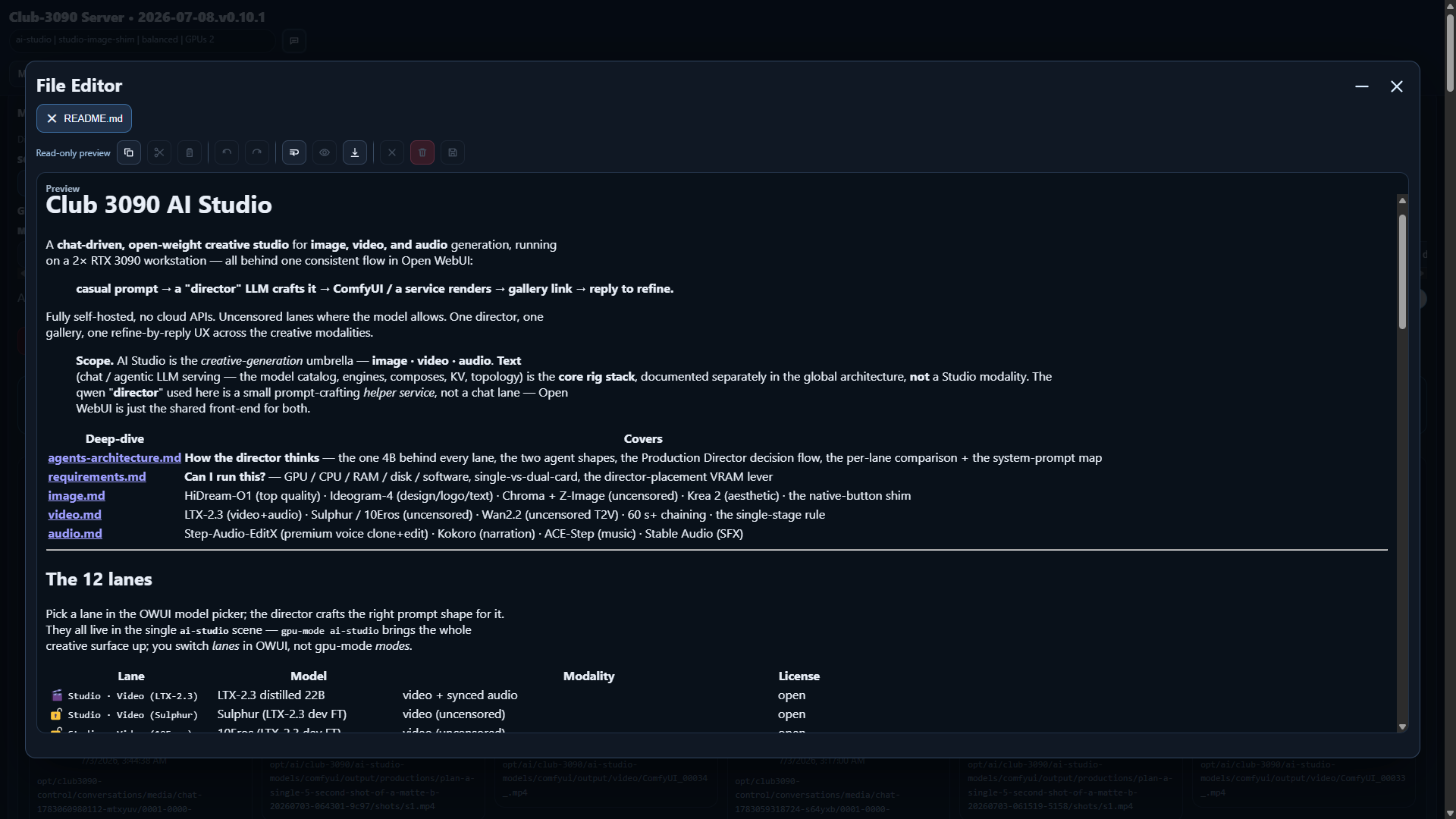 27. Dynamic Documentation