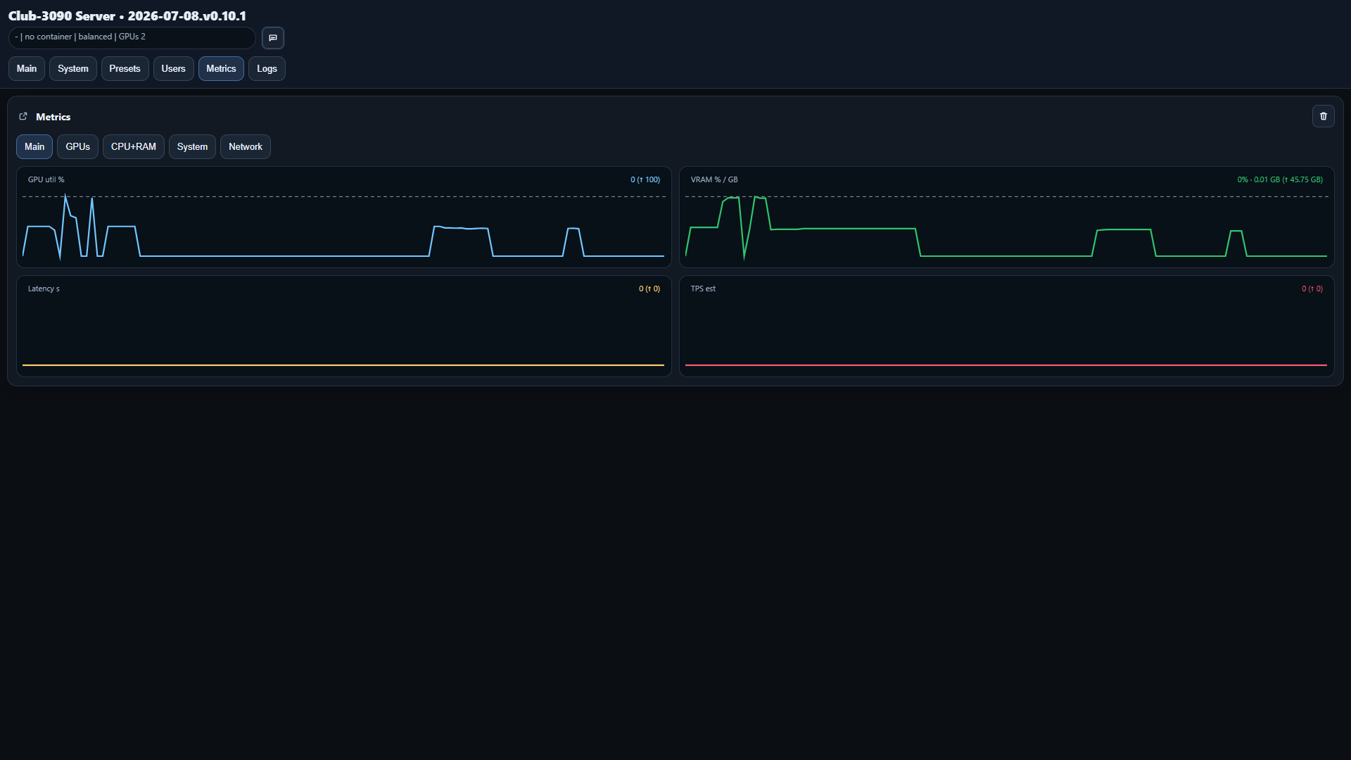 7. Metrics