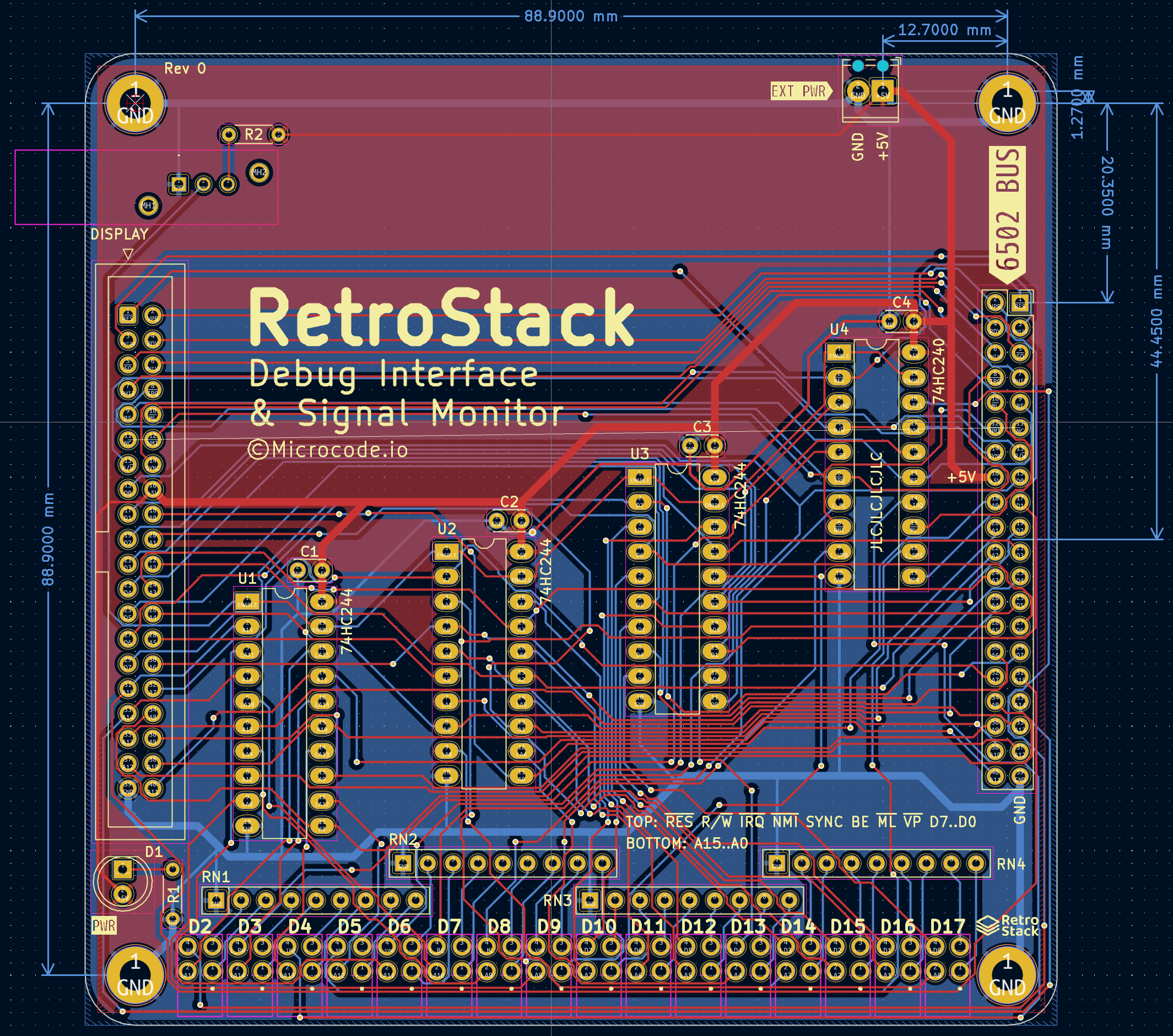 Retro stack debug, from the project README