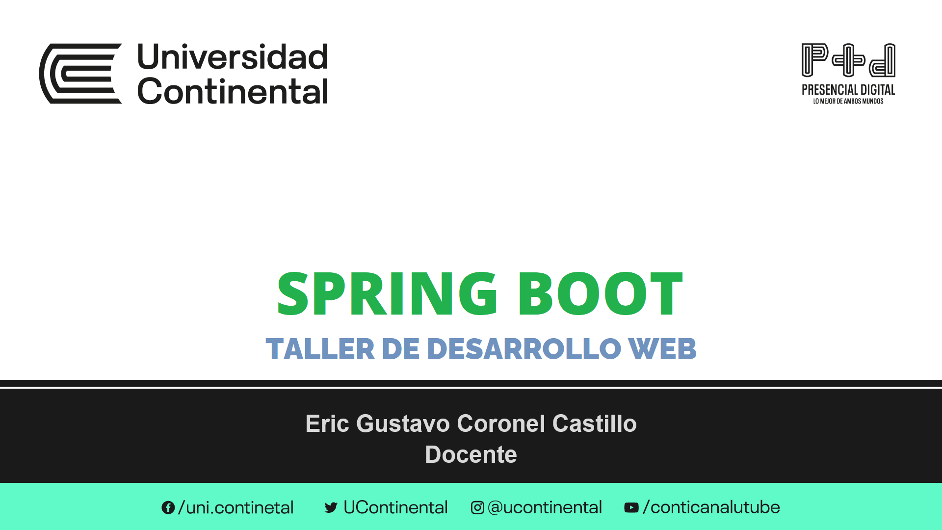 DESARROLLO WEB CON SPRING BOOT