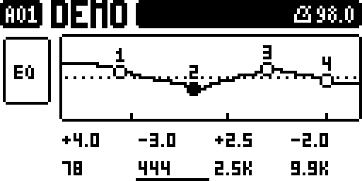 Master EQ page