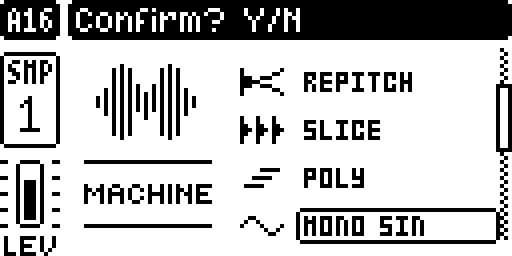 FUNC+SRC list with POLY
