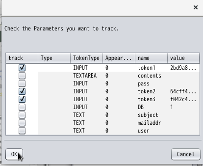 TrackTokenselect