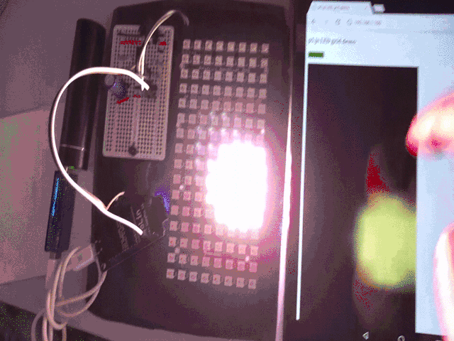 RGB LED follow mouse