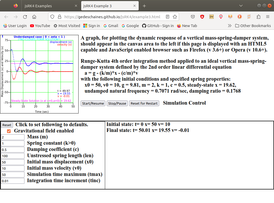 Image of Example 3 run in FireFox browser