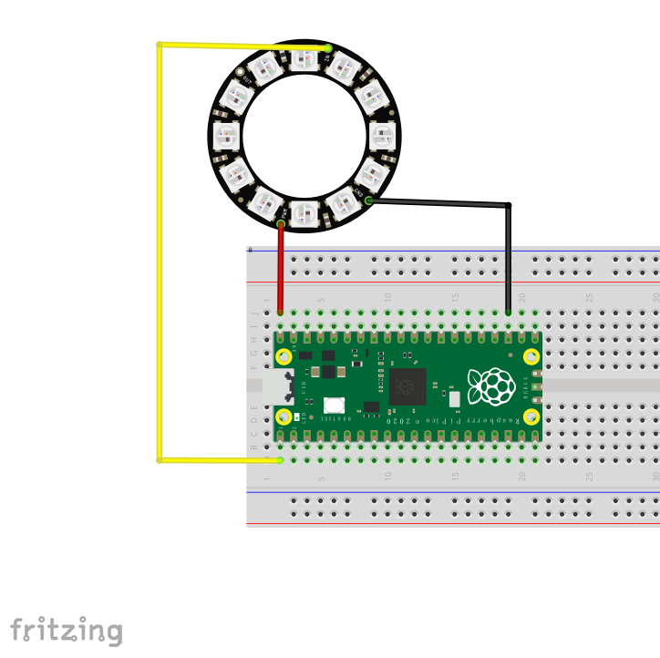 Project 6 How to Light up ws2812 light Ring