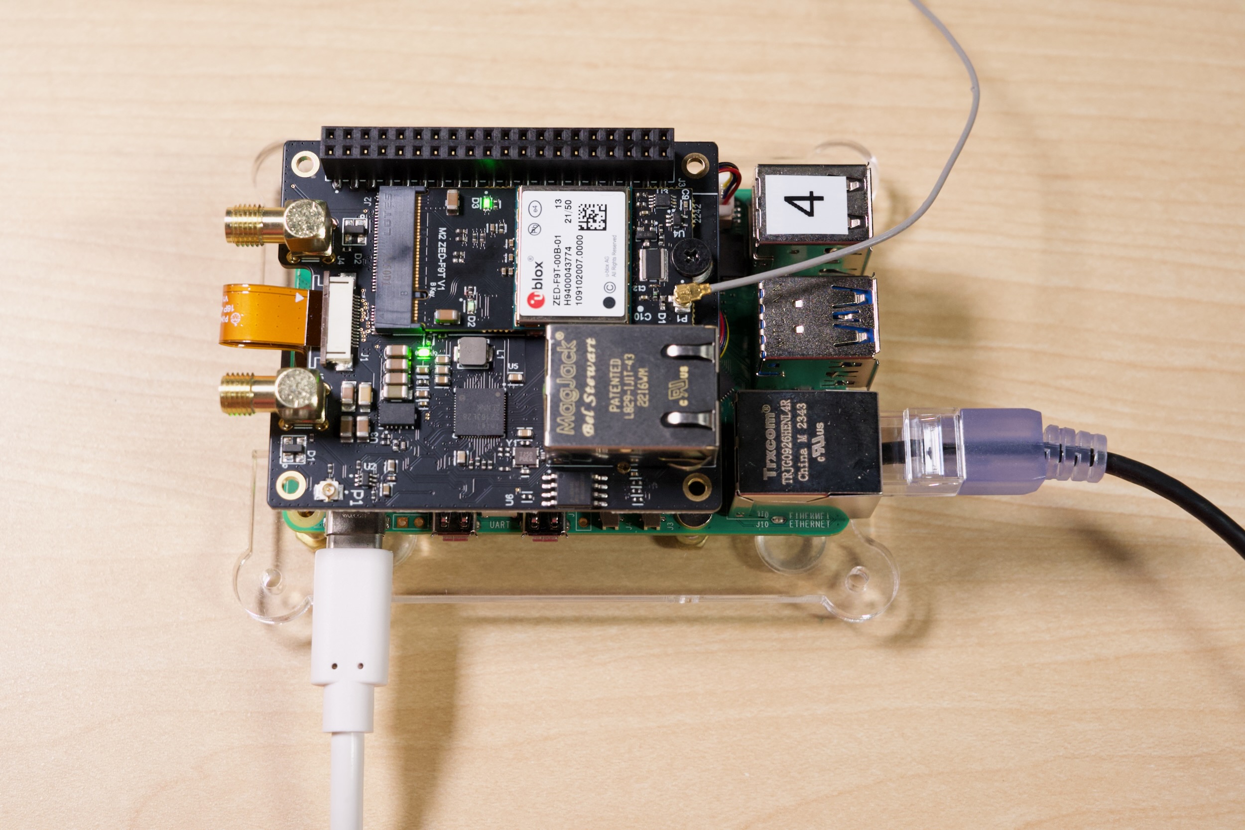 Raspberry Pi 5 with TimeHAT V2