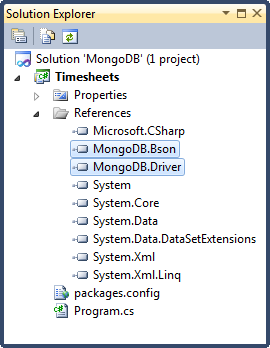MongoDB C# driver