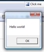 Hello World Toolbar In Action