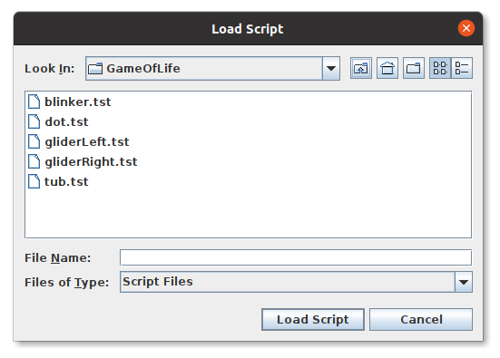 Select Script