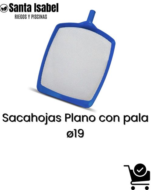 Sacahojas Plano con Pala Ø19