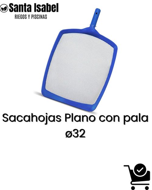 Sacahojas Plano con Pala Ø32