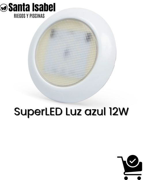 SuperLED Luz Azul 12W