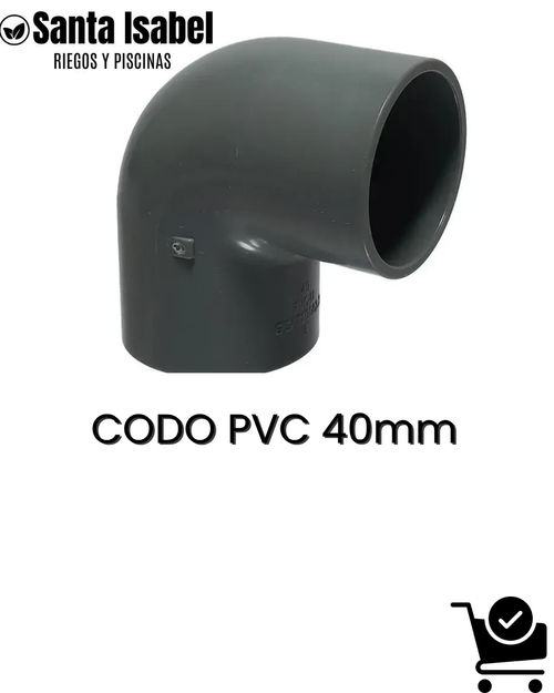 Codo PVC 40
