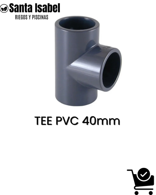Tee PVC 40
