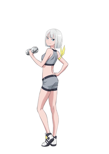 沉迷美少女筋肉不能自拔，漫画《流汗吧！健身少女》 TV 动画 7 月播出（追加声优大原沙耶香）