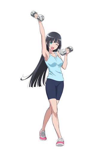 沉迷美少女筋肉不能自拔，漫画《流汗吧！健身少女》 TV 动画 7 月播出（追加声优大原沙耶香）