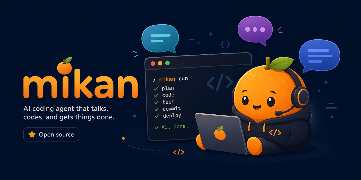 mikan — multi-platform AI coding agent