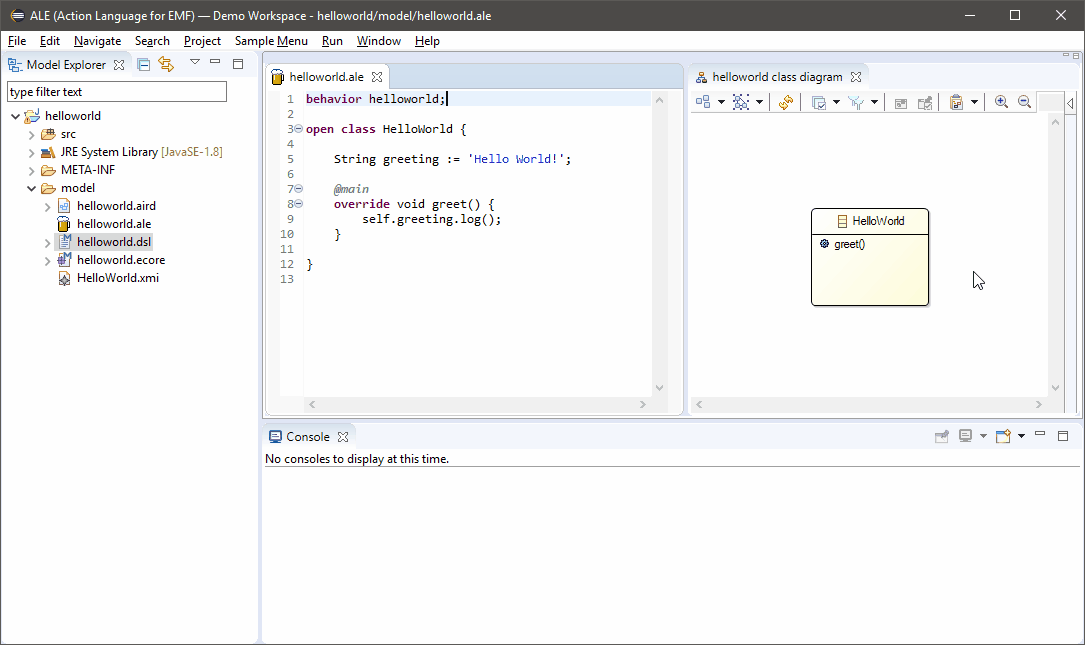 :: ALE Programming Language