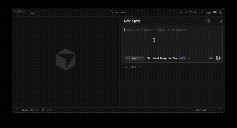 Sage blocking a malicious URL fetch in Cursor