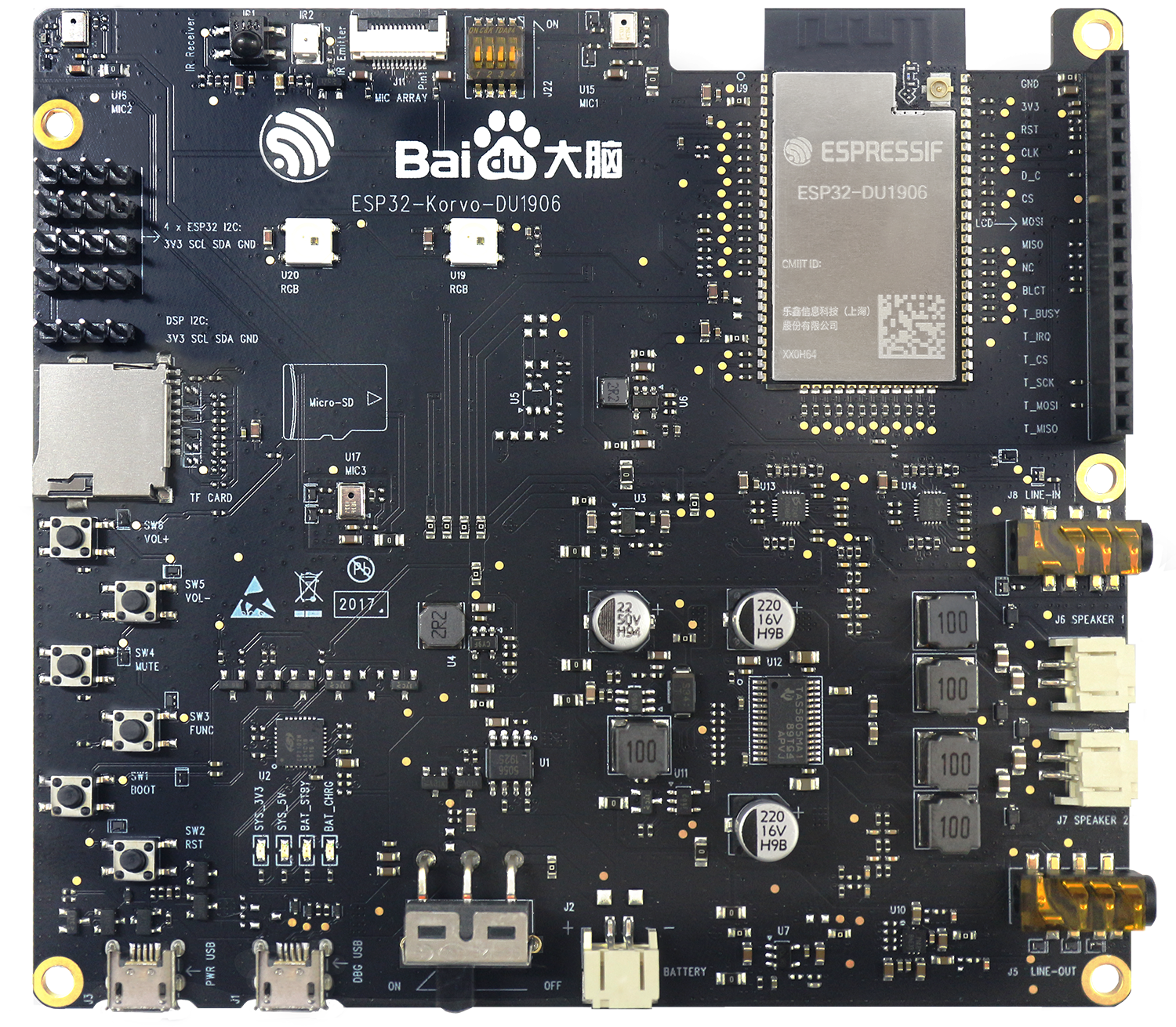 ESP32-Korvo-DU1906 Development Board