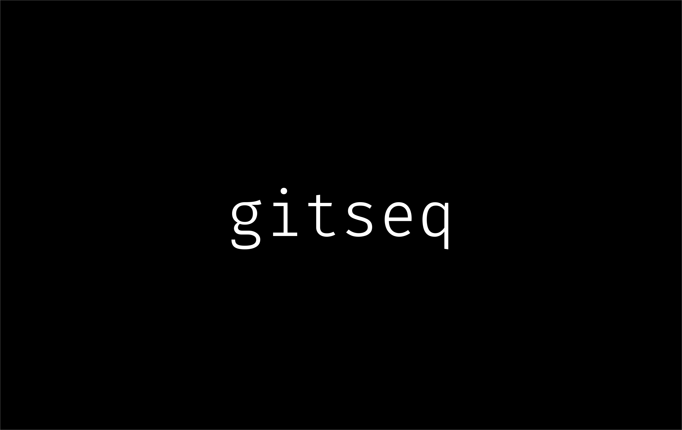 gitseq demo introduction