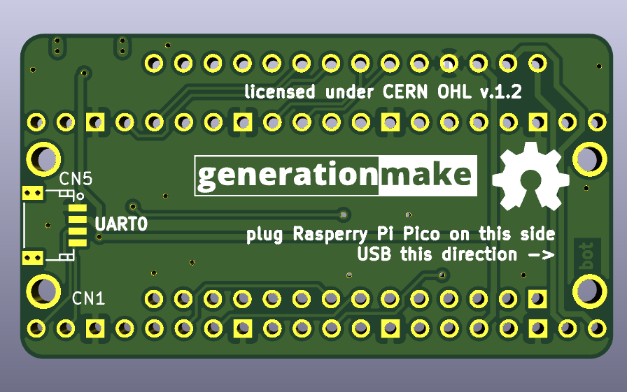 PicoMKRAdapter PCB bot