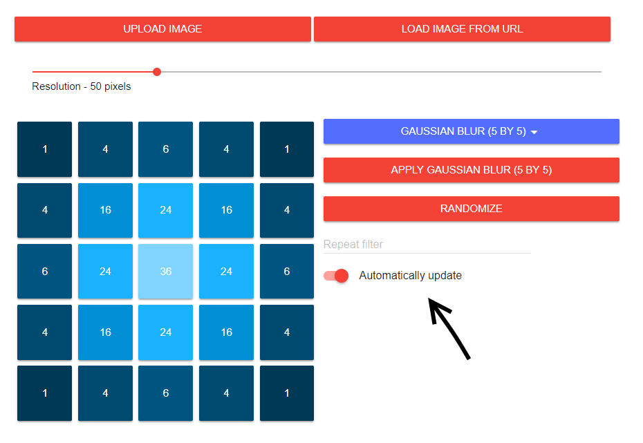 Automatically update setting