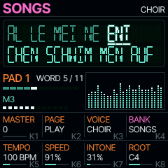 Speak37's main screen