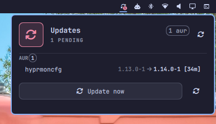 update panel