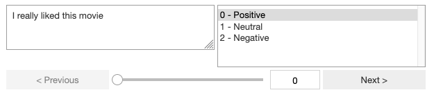 Screenshot of Innotater widget in Jupyter