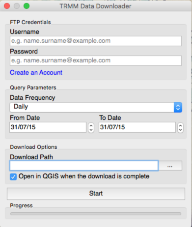 TRMM Data Downloader