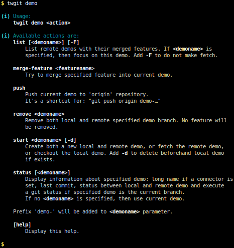 twgit demo