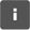 ícone do botão 'i', informação