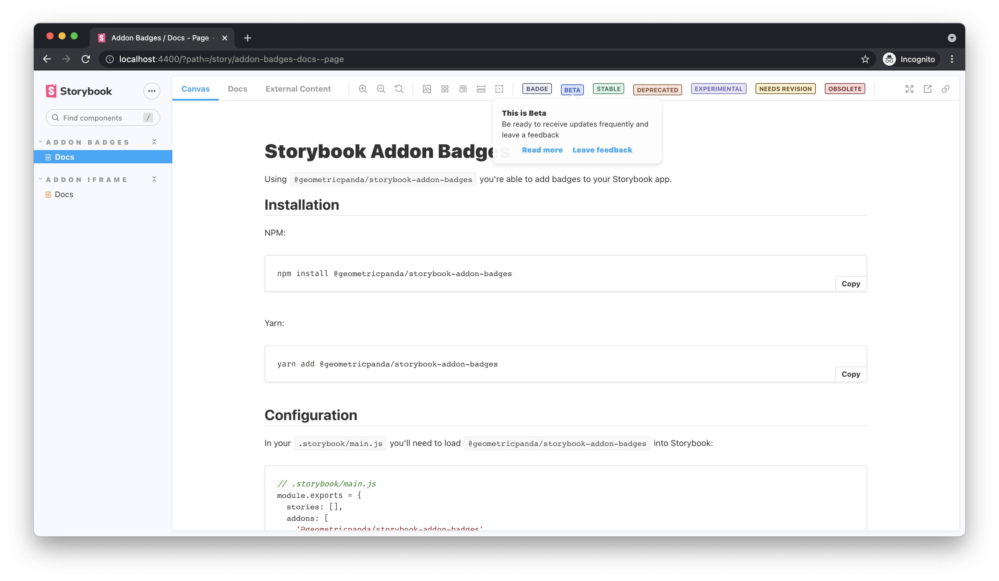 badges-addon-storybook-frontend-workshop-for-ui-development