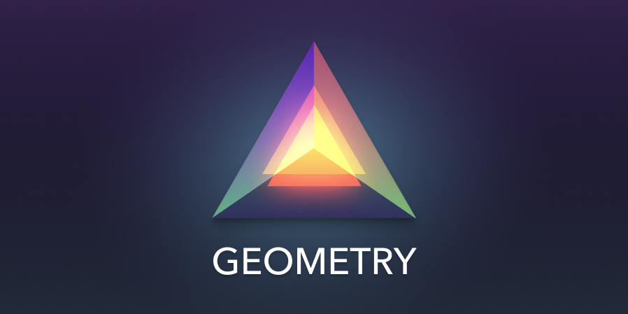 geometry logo by @MarioRicalde