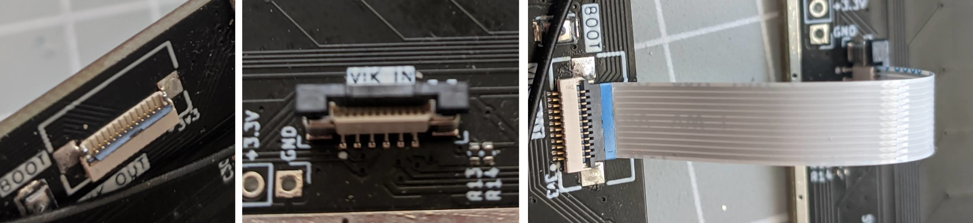 Connect the VIK cable