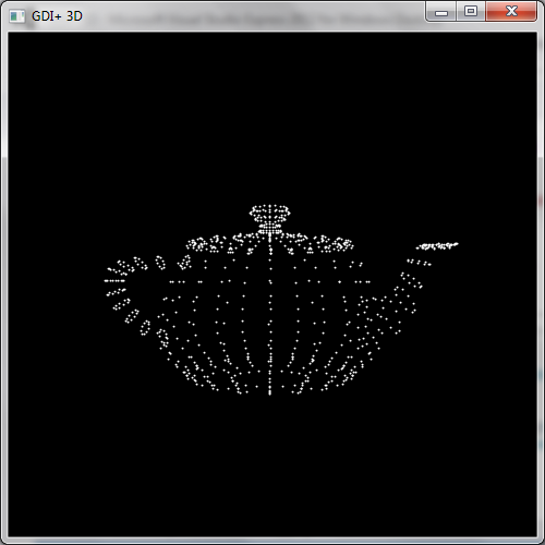 Particle teapot