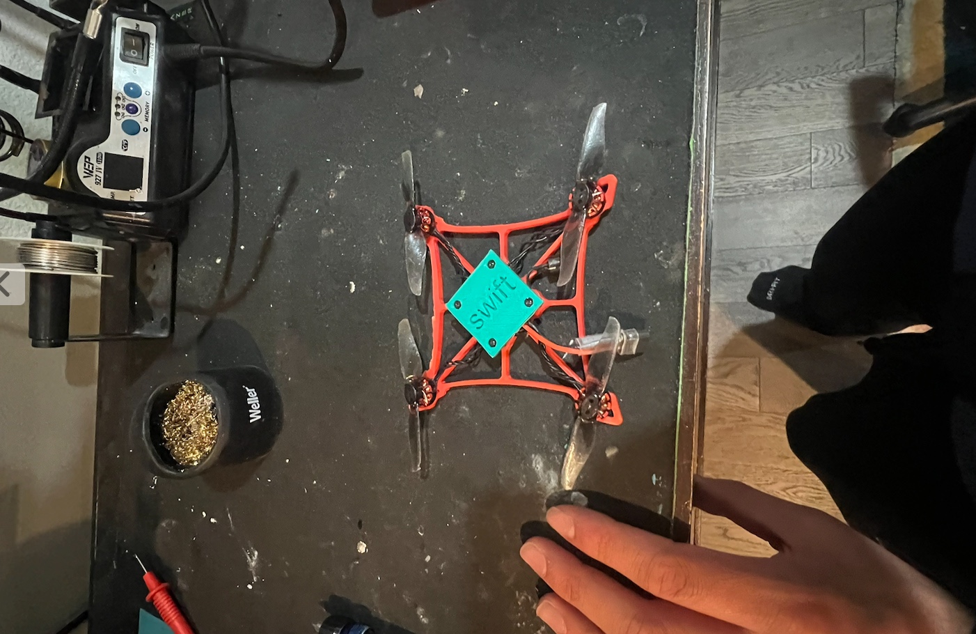 SWIFT micro follower drone prototype