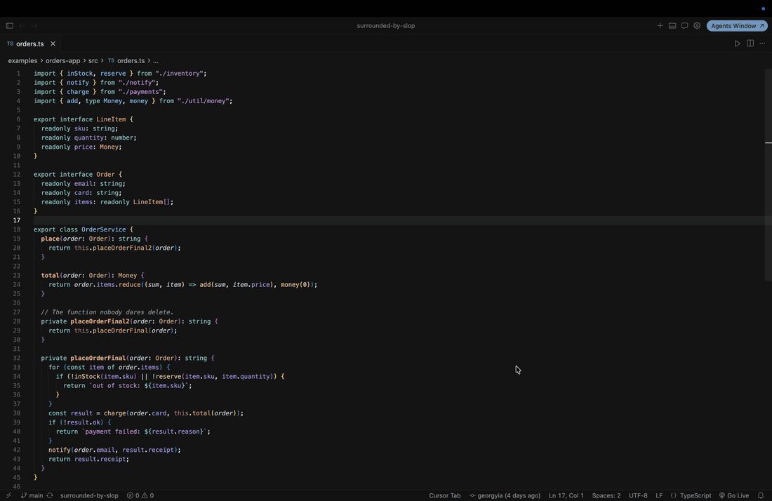 Visualize a file, then map the workspace